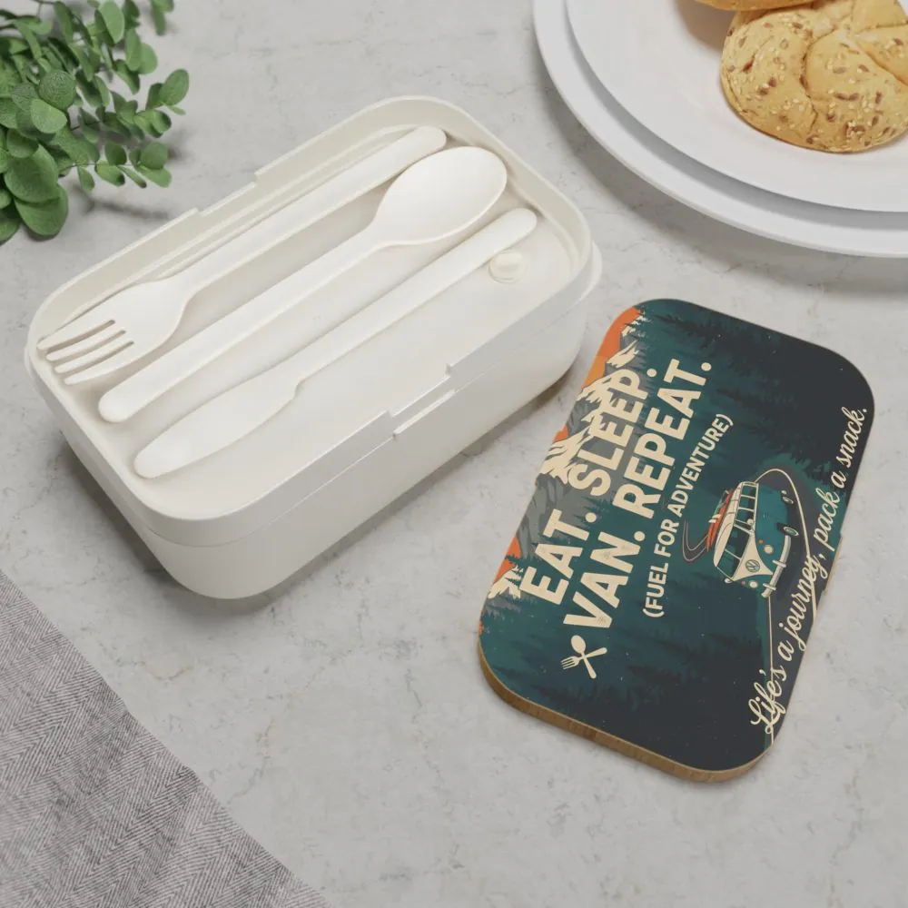 Adventure Camper Bento Box — Eat. Sleep. Van. Repeat. Retro Adventure Camper Design