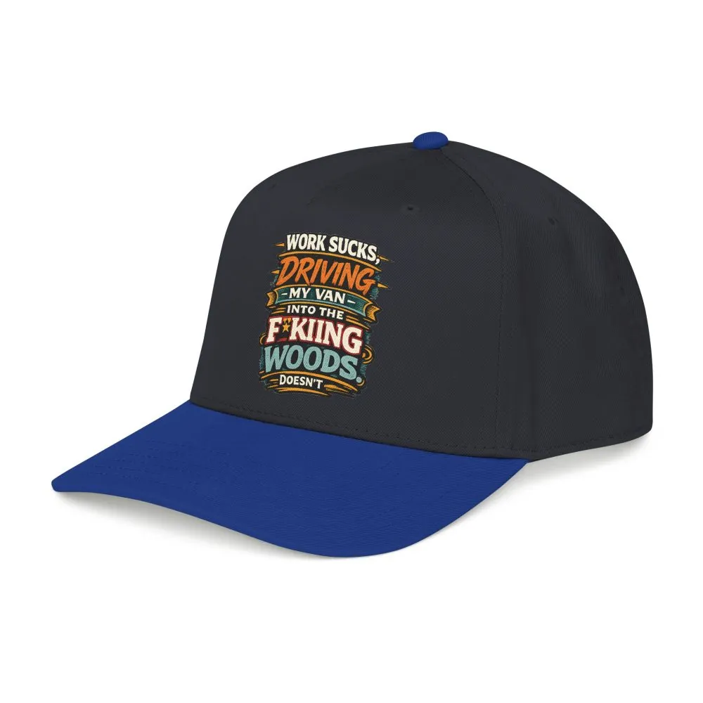 13440496099447172260_2048.jpeg Baseball Cap - "Work Sucks" Design F**K-Line
