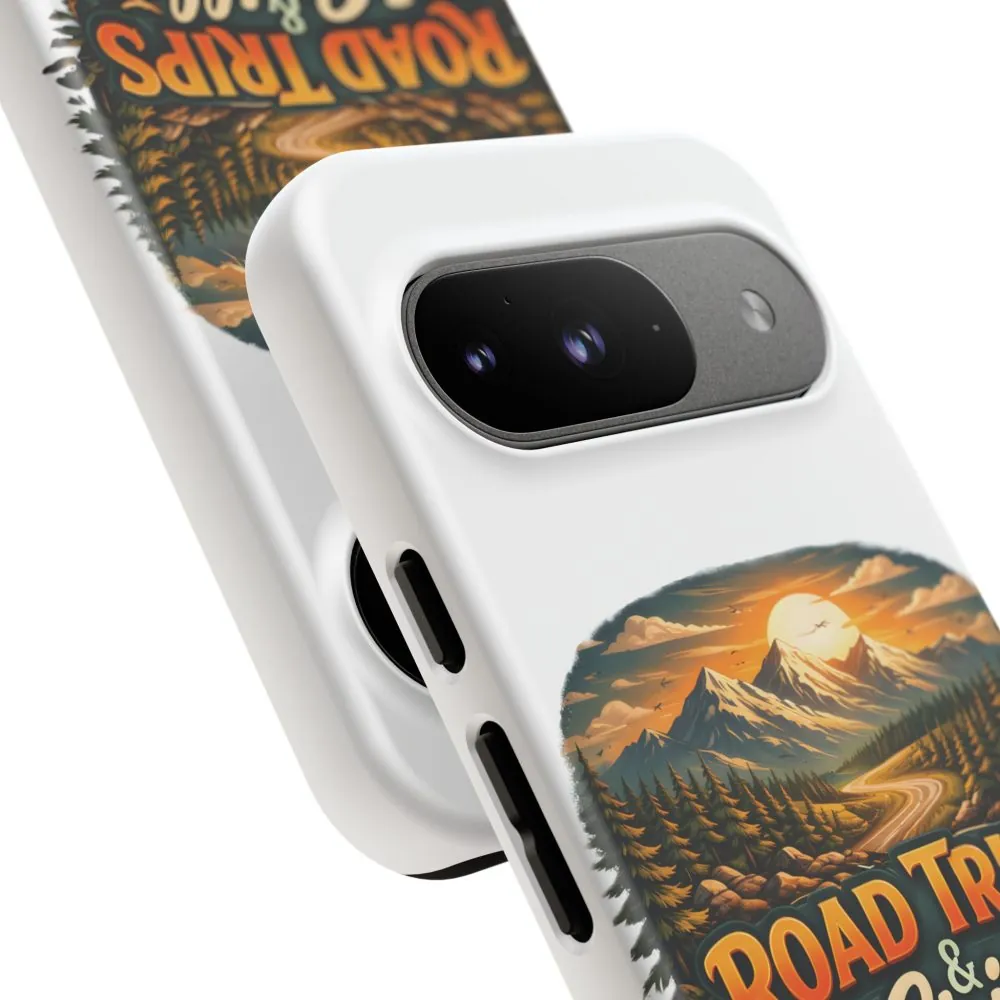 Phone Case — "Road Trips and Chill" (Design Scenic-Line)