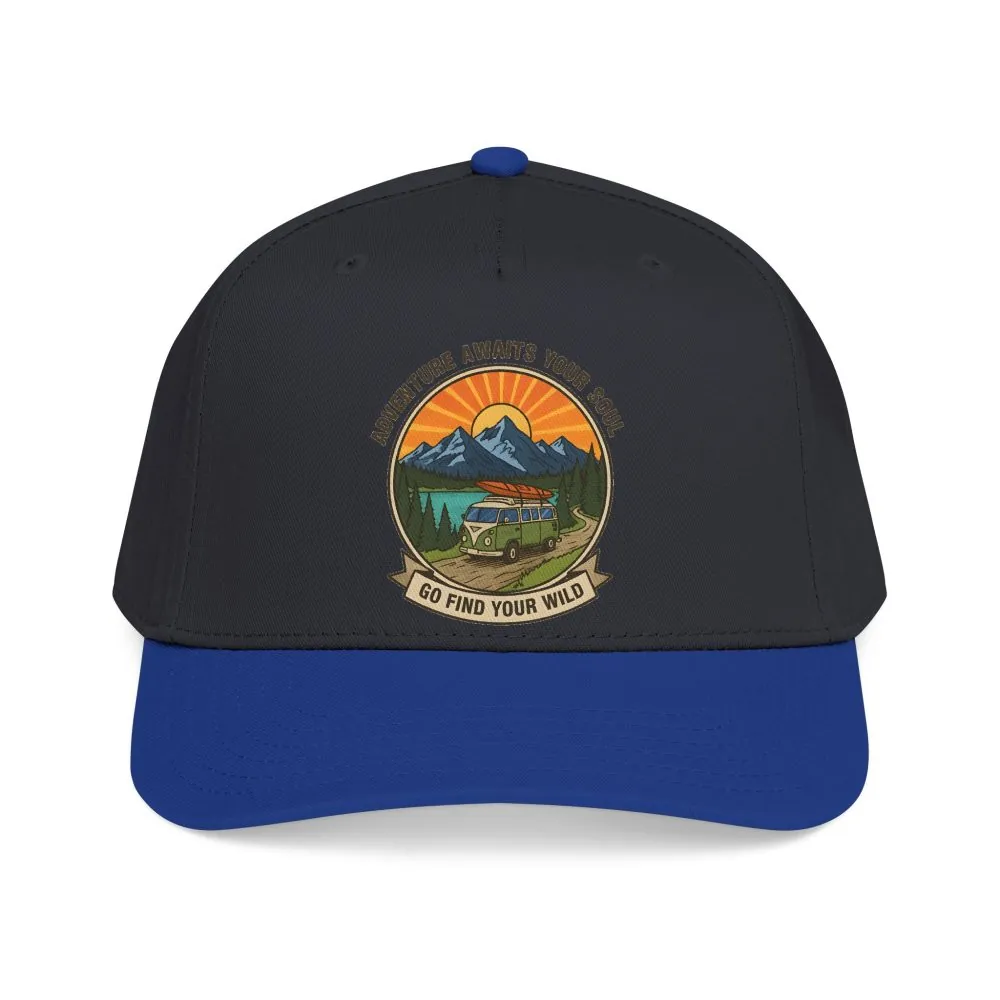 Baseball Cap — "Go Find Your Wild" Outdoor Patch