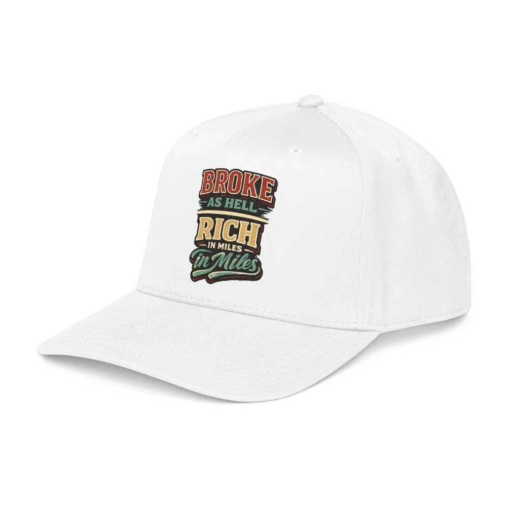 Baseball Cap - "Broke As Hell" Design F**K-Line