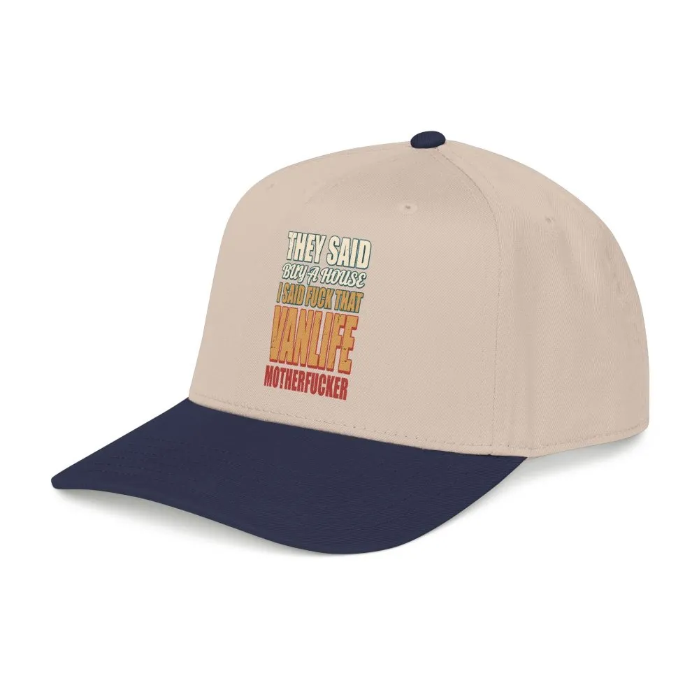 13555235513860727233_2048.jpeg Baseball Cap - "They Said Buy A House" Design F**K-Line