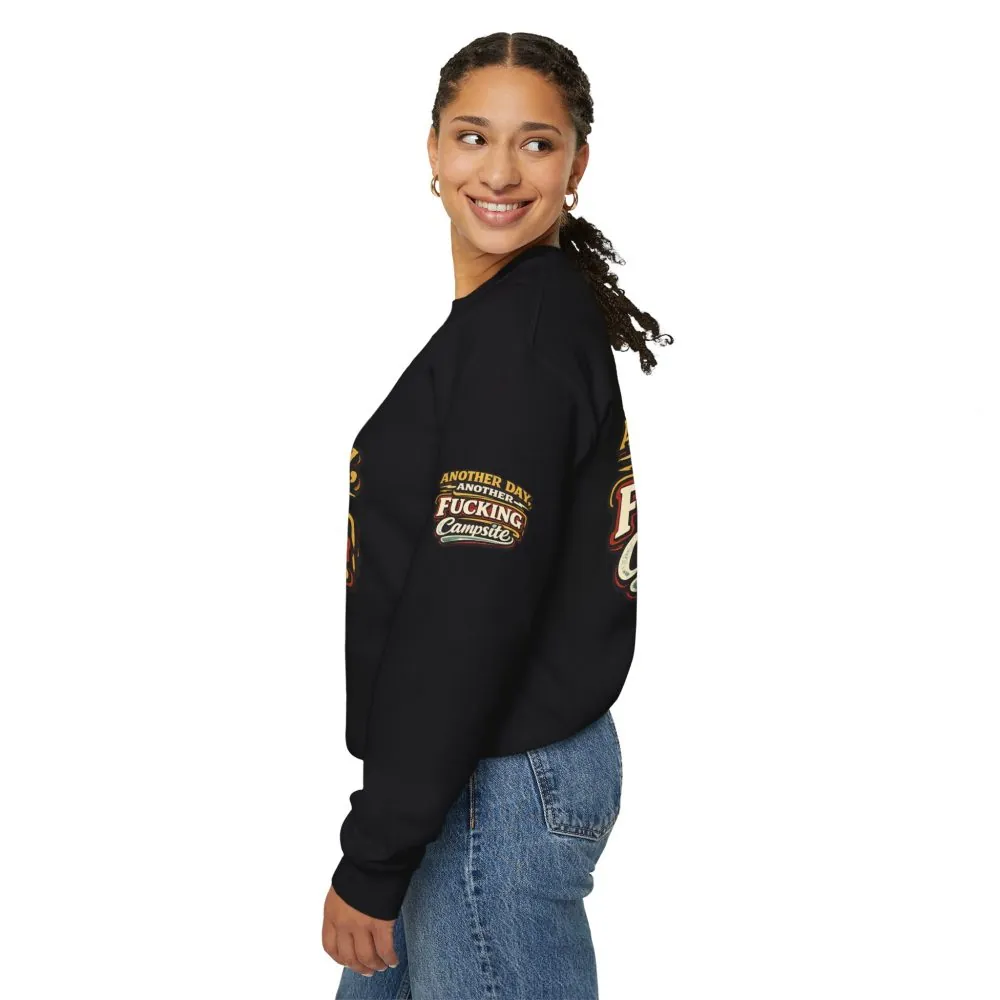 Unisex Heavy Blend™ Crewneck Sweatshirt — "Another Day" Design F**K-Line