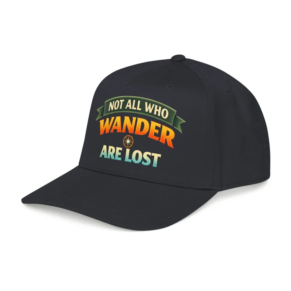 13599003154108458185_2048.jpeg Baseball Cap - "Not All Who Wander Are Lost" Design Scenic-Line