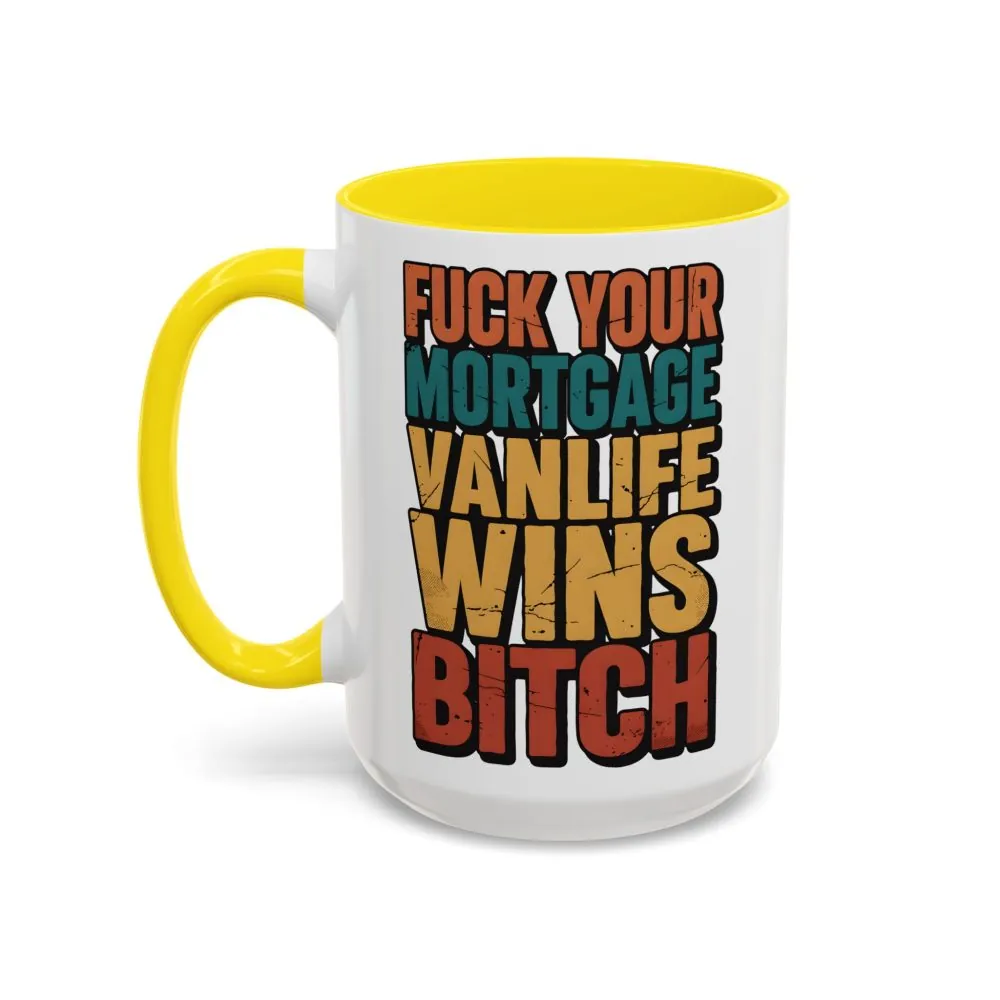 13601334555607282621_2048.jpeg Accent Coffee Mug (11, 15oz) — "Fuck Your Mortgage" Design F**K-Line