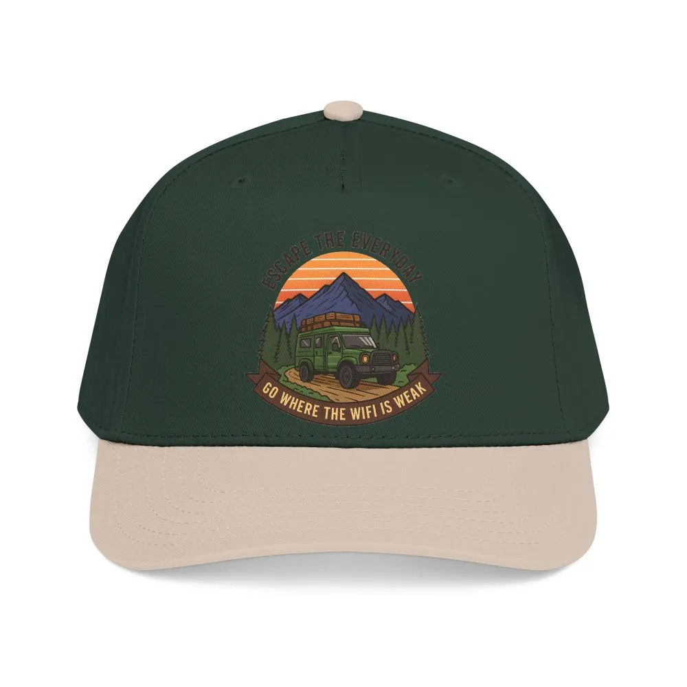 13617717398231707520_2048.jpeg Baseball Cap - 'Escape the Everyday' Off-Road Adventure Hat