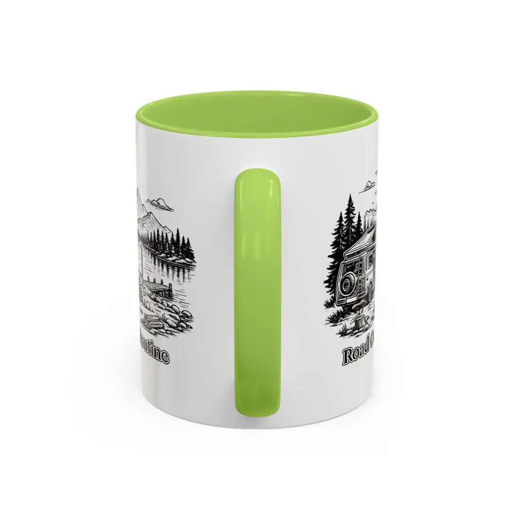 13620248818201514242_2048.jpeg Accent Coffee Mug (11, 15oz) — "Road Over Routine" Design Minimal-Line