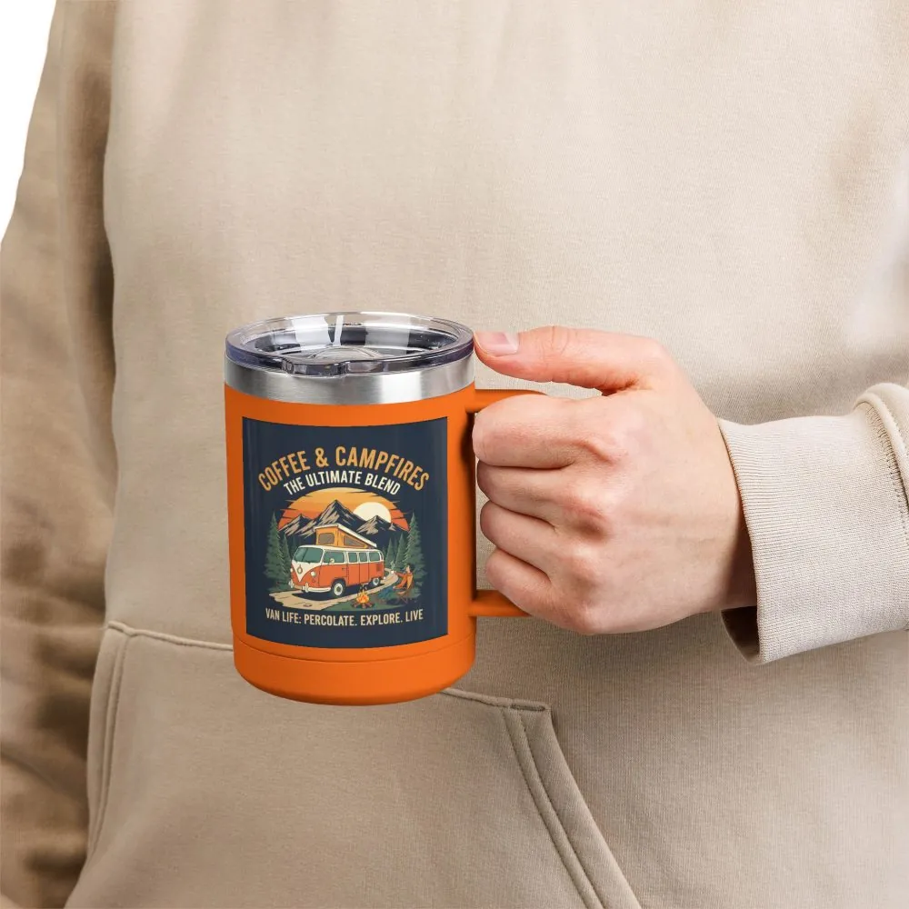 13649441065481440109_2048.jpeg Coffee Mug Tumbler, 15oz — “Coffee & Campfires: The Ultimate Blend”