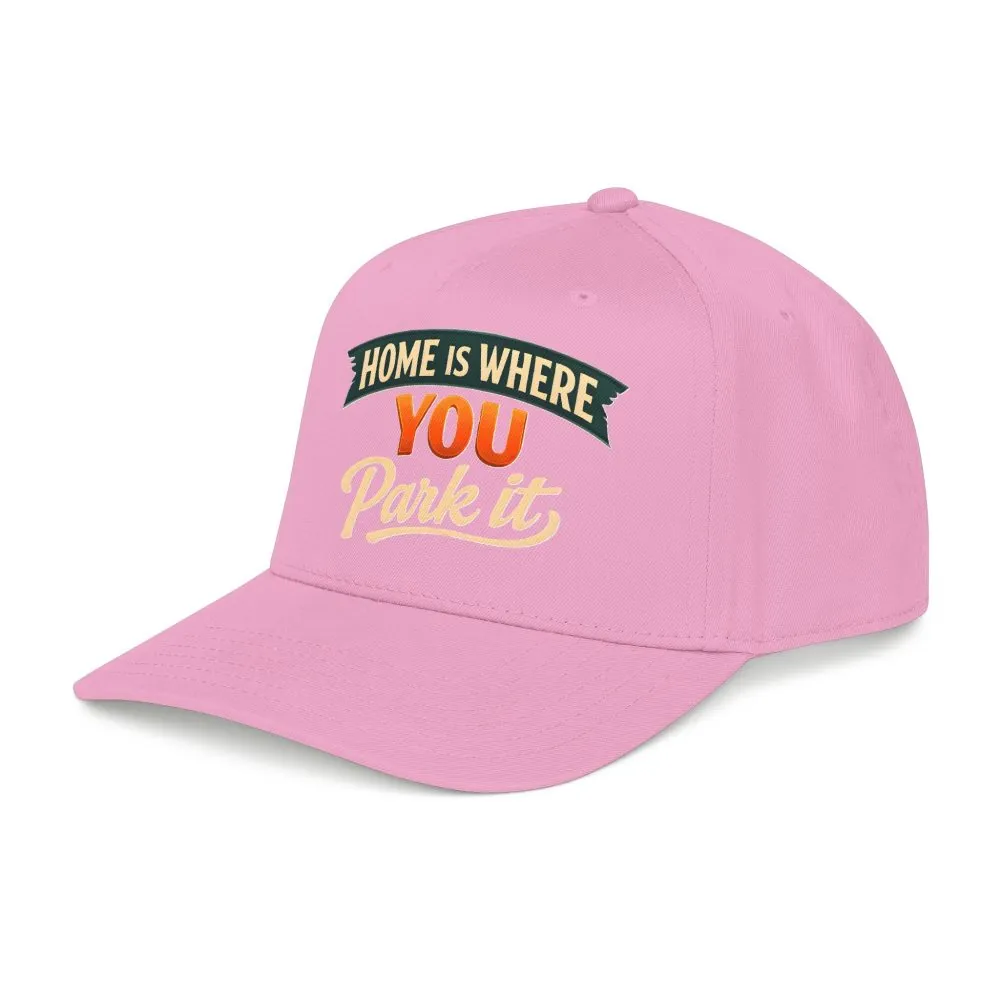 Baseball Cap - "Home Is where You Park It" Design Scenic-Line