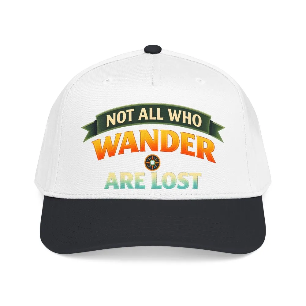 13676419096972247746_2048.jpeg Baseball Cap - "Not All Who Wander Are Lost" Design Scenic-Line