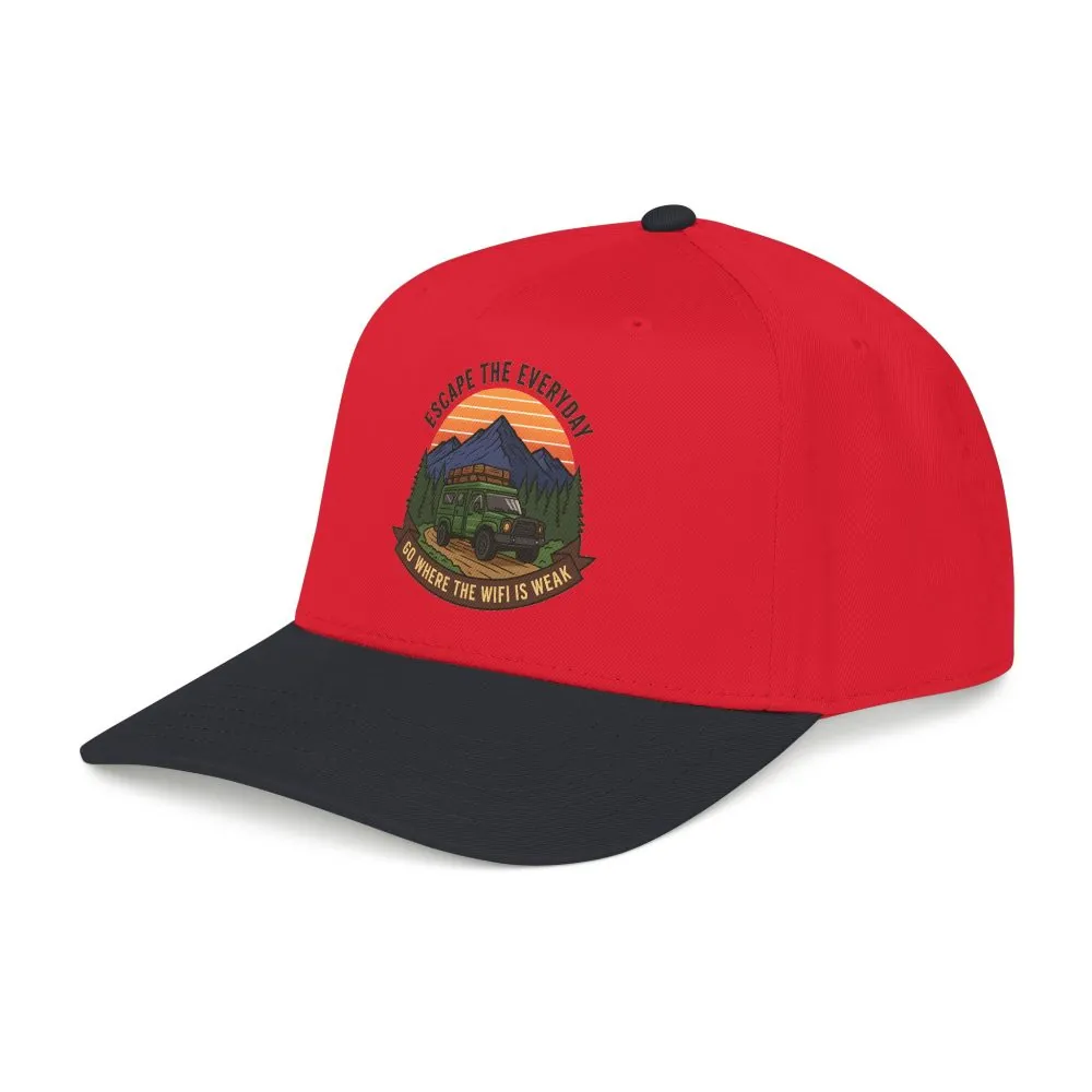 13776510765181175733_2048.jpeg Baseball Cap - 'Escape the Everyday' Off-Road Adventure Hat