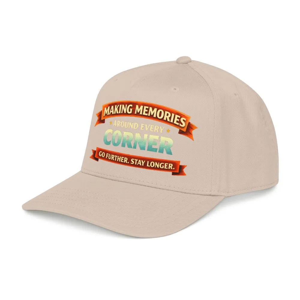 Baseball Cap - "Making Memories Around Every Corner" Design Scenic-Line