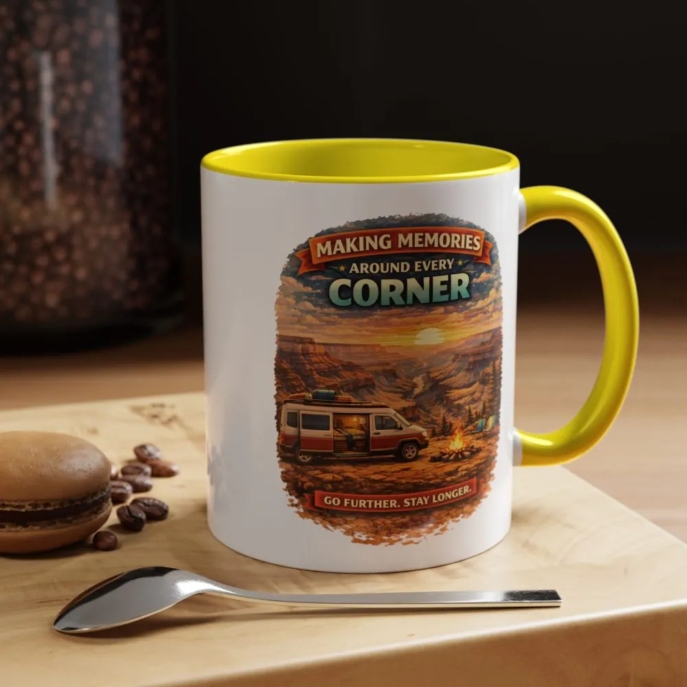 13785876330689916344_2048.jpeg Accent Coffee Mug (11, 15oz) — "Making Memories Around Every Corner" Design Scenic-Line