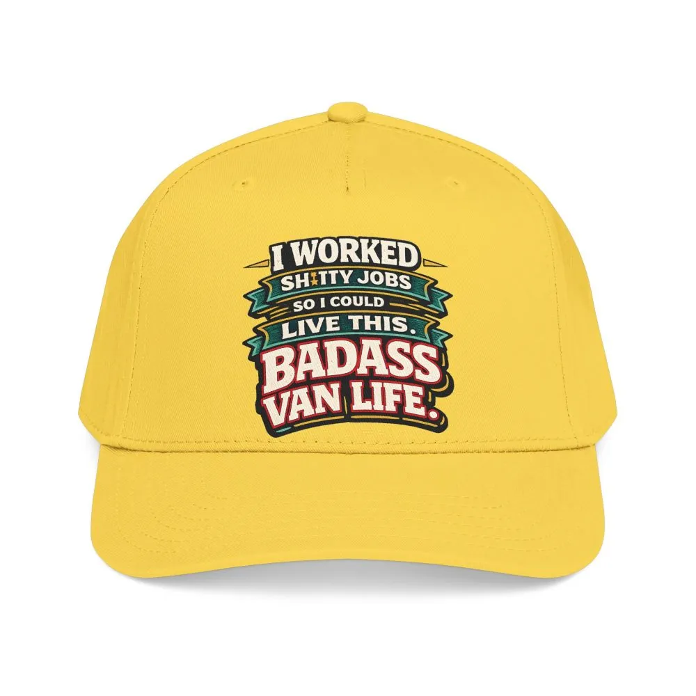 13816582917031562592_2048.jpeg Baseball Cap - "I Worked Shitty Jobs" Design F**K-Line