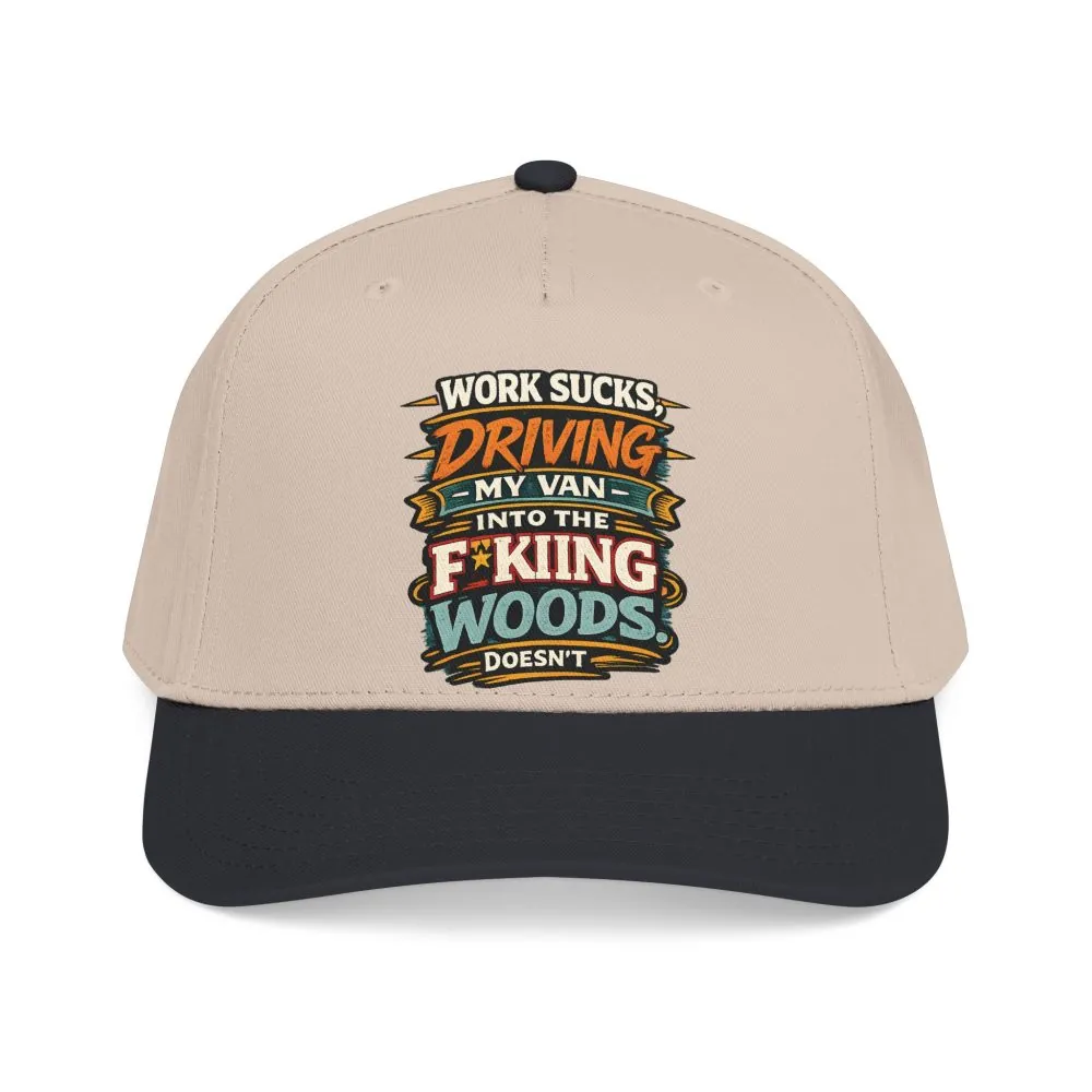 13818424177642201866_2048.jpeg Baseball Cap - "Work Sucks" Design F**K-Line
