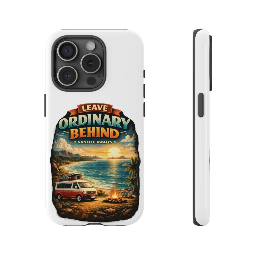 Phone Case — "Leave Ordinary Behind" (Design Scenic-Line)