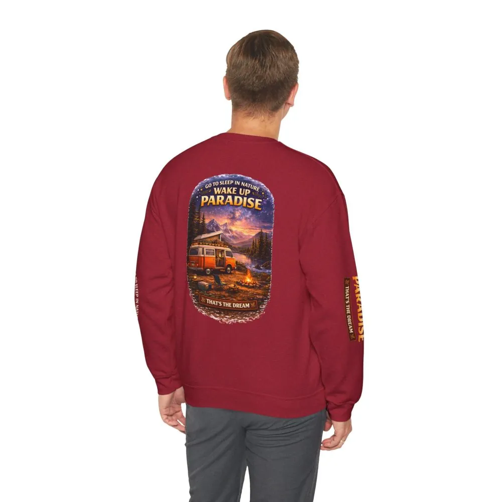 13889802782561337658_2048.jpeg Unisex Heavy Blend™ Crewneck Sweatshirt — "Go To Sleep Nature " Design Scenic-Line