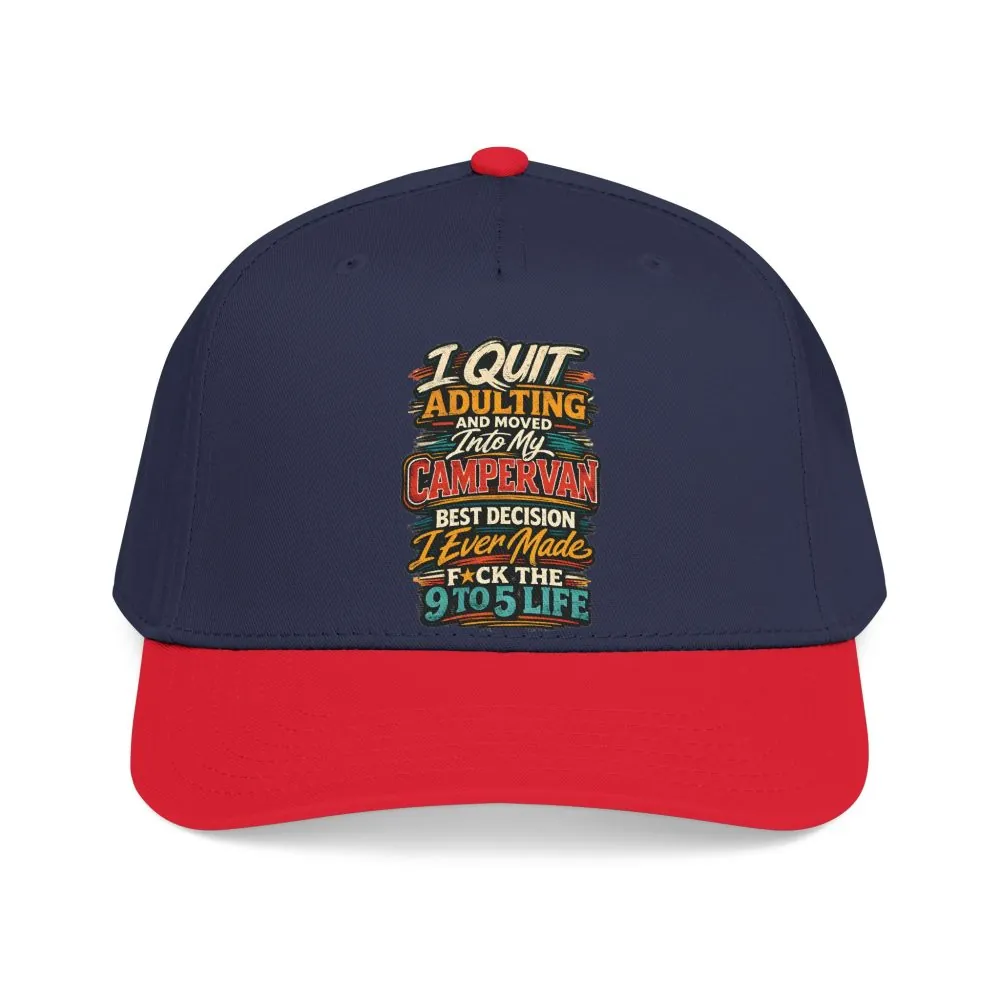 Baseball Cap - "I Quit Adulting" Design F**K-Line