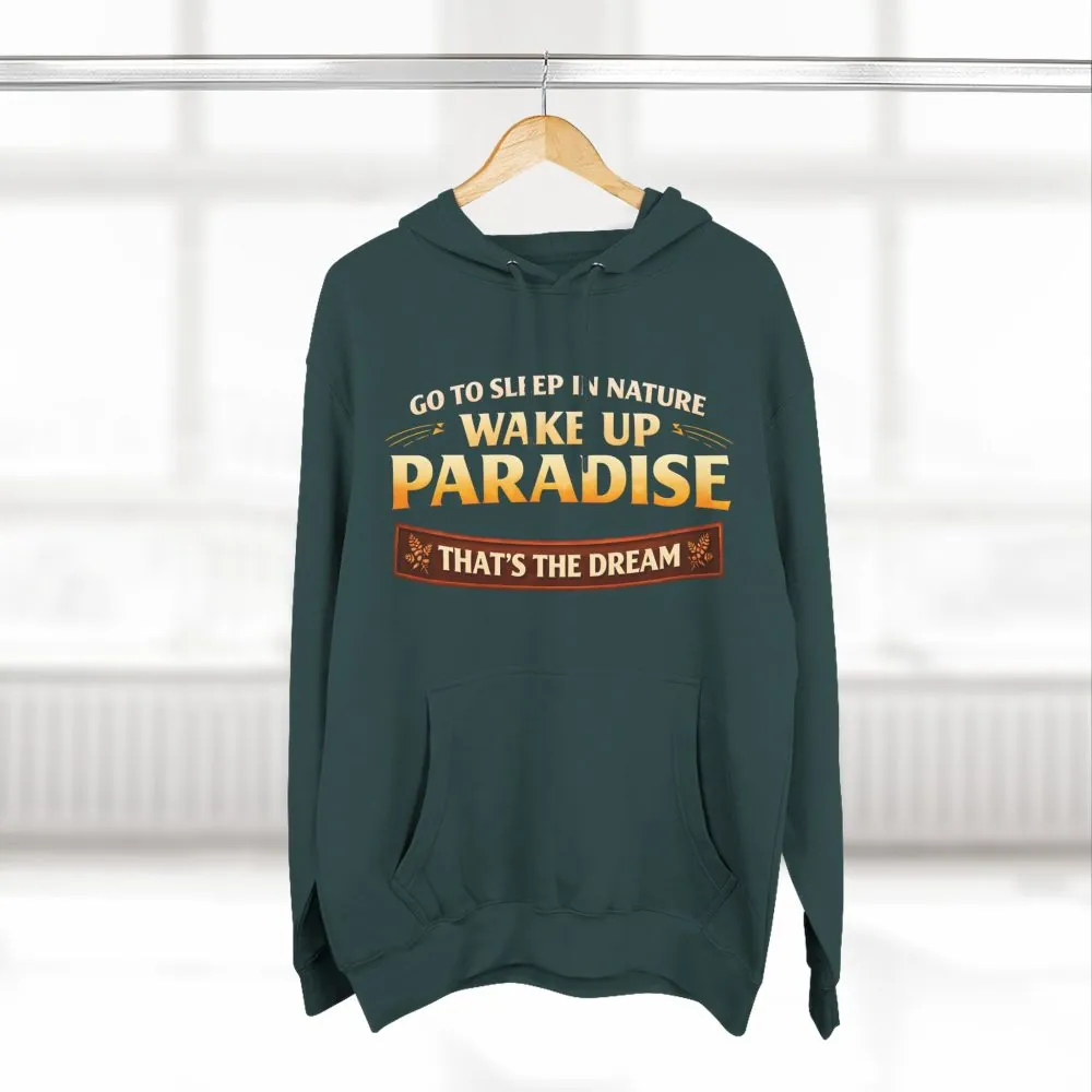 1395157520424951470_2048.jpeg Three-Panel Fleece Hoodie - "Go To Sleep In Nature " Design Scenic-Line