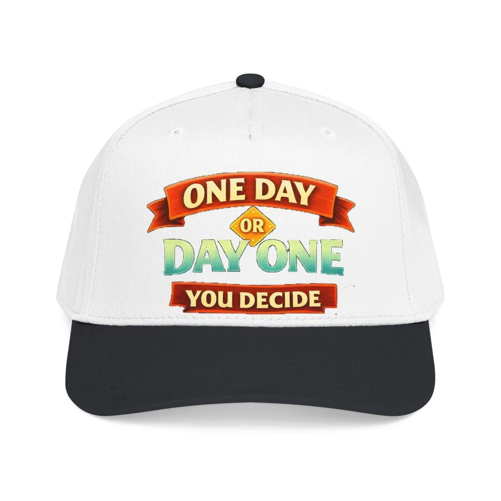 Baseball Cap - "One Day Or Day One" Design Scenic-Line
