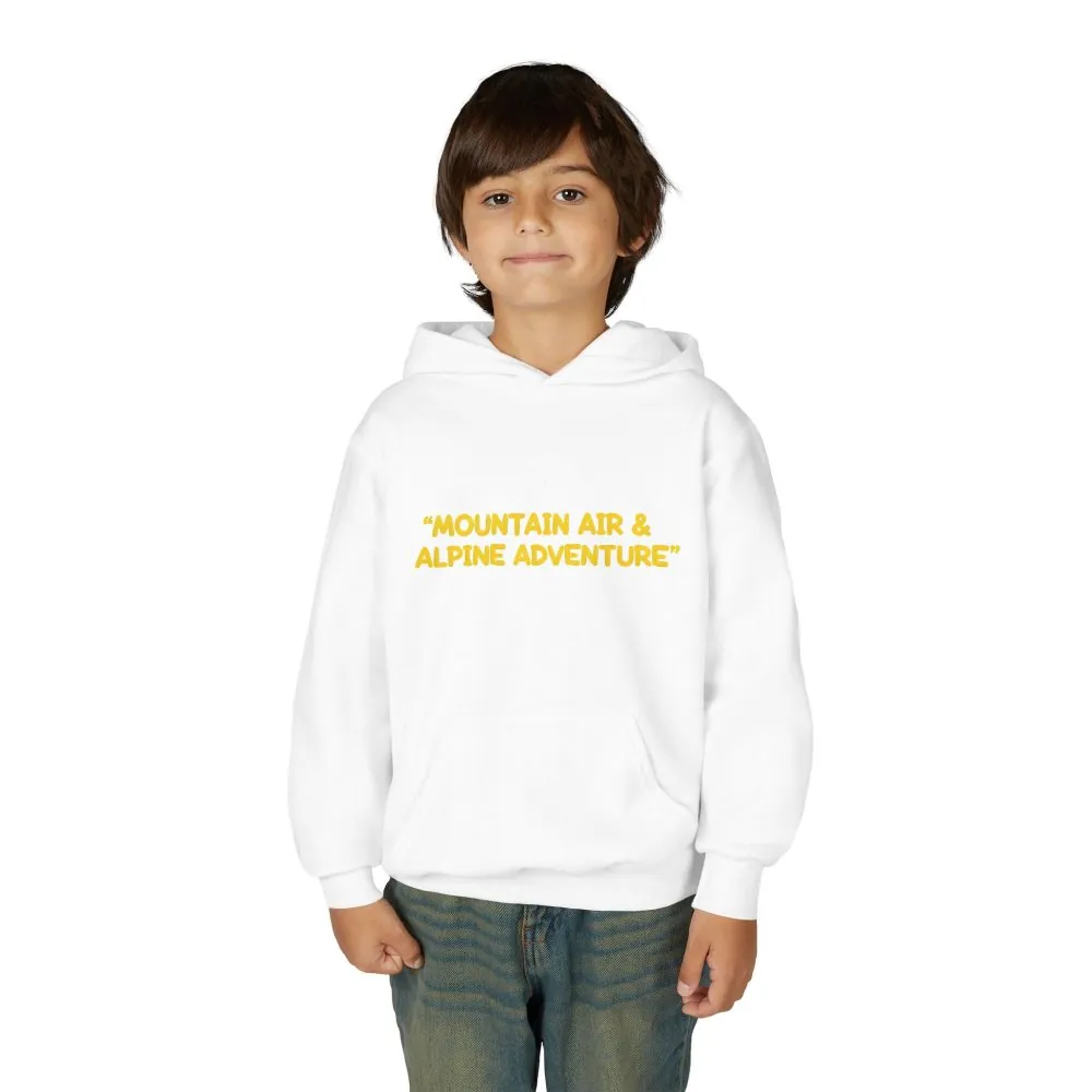 13960891656463899049_2048.jpeg Youth Hoodie(Gildan) – "Mountain Air And Alpine Adventure" (Design Sitcom-Line)