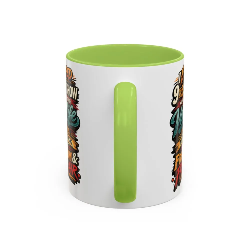 13972240496421201698_2048.jpeg Accent Coffee Mug (11, 15oz) — "I Escaped The 9 To 5" Design F**K-Line