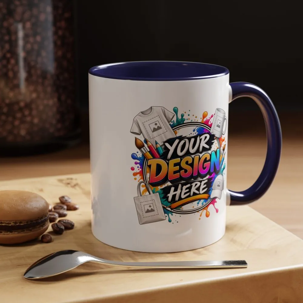 13986205896367491570_2048.jpeg Accent Coffee Mug — Colorful 'Your Design Here' Artist Print (11/15 oz)