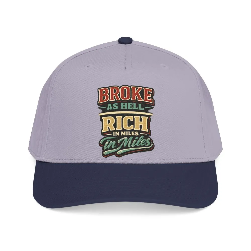 Baseball Cap - "Broke As Hell" Design F**K-Line