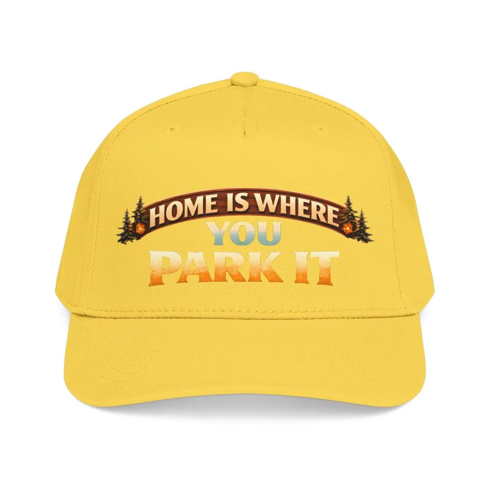 Baseball Cap - "Home Is Where You Park It" Design Scenic-Line