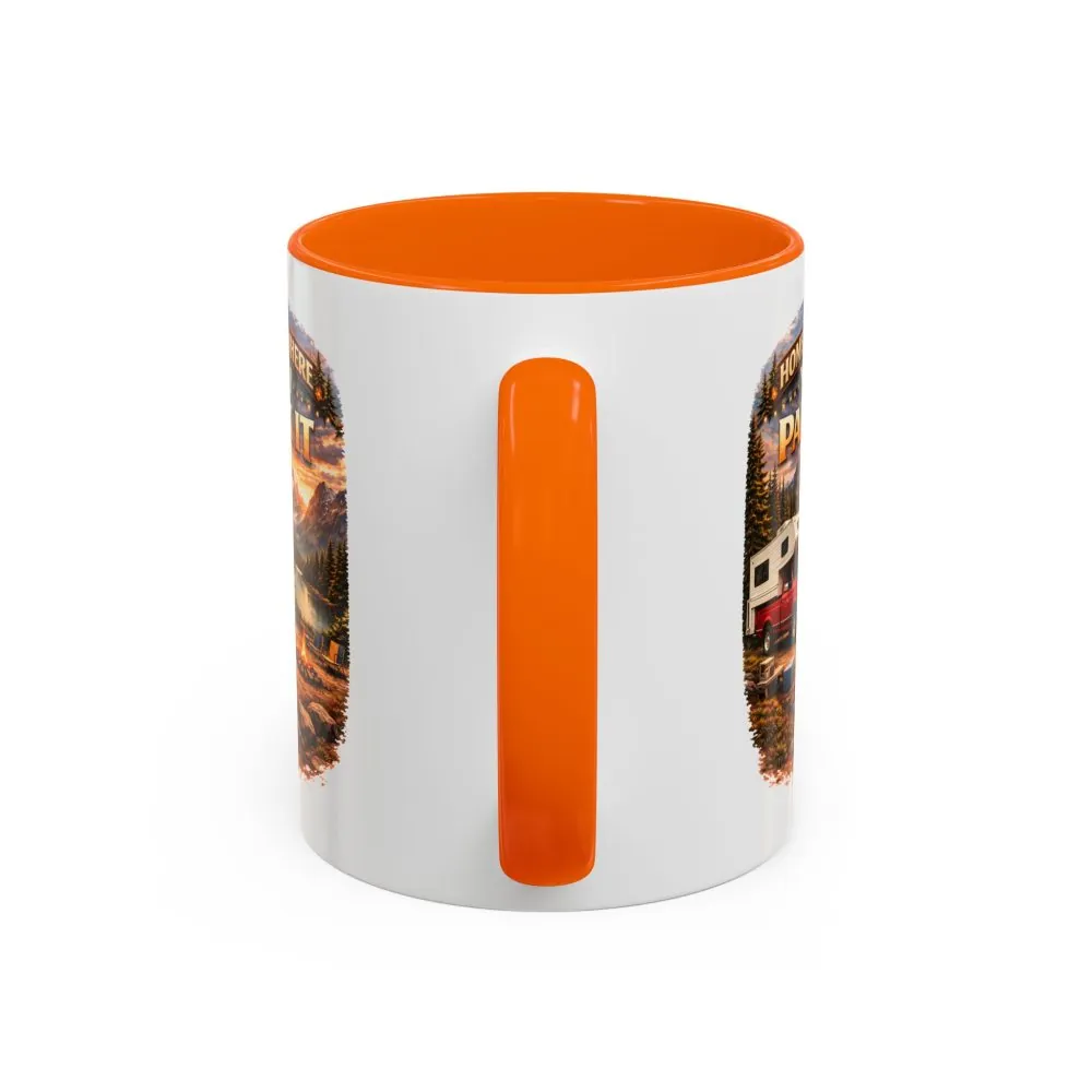 14017801789855082420_2048.jpeg Accent Coffee Mug (11, 15oz) — "Home Is Where You Park It" Design Scenic-Line