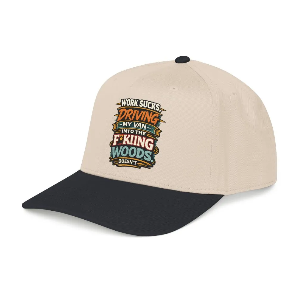 14049007741624018287_2048.jpeg Baseball Cap - "Work Sucks" Design F**K-Line