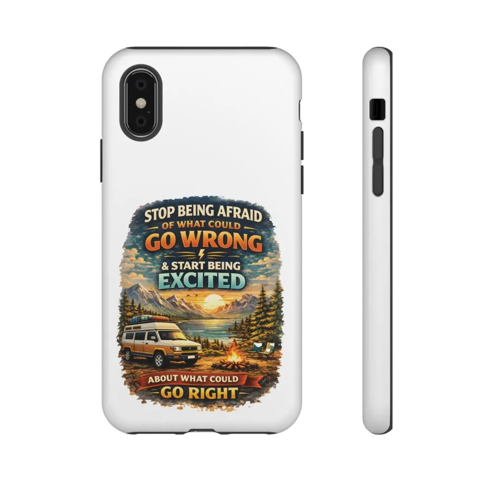14056266634254321030_2048.jpeg Phone Case — "Stop Being Afraid" (Design Scenic-Line)
