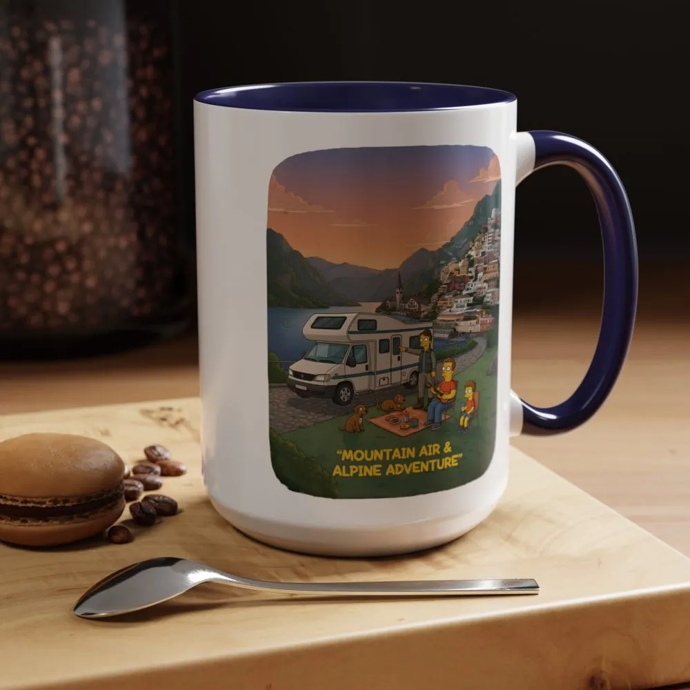 14062876229926945536_2048.jpeg Accent Coffee Mug (11, 15oz) — "Mountain Air-Alpine Adventure" Design Sitcom-Line