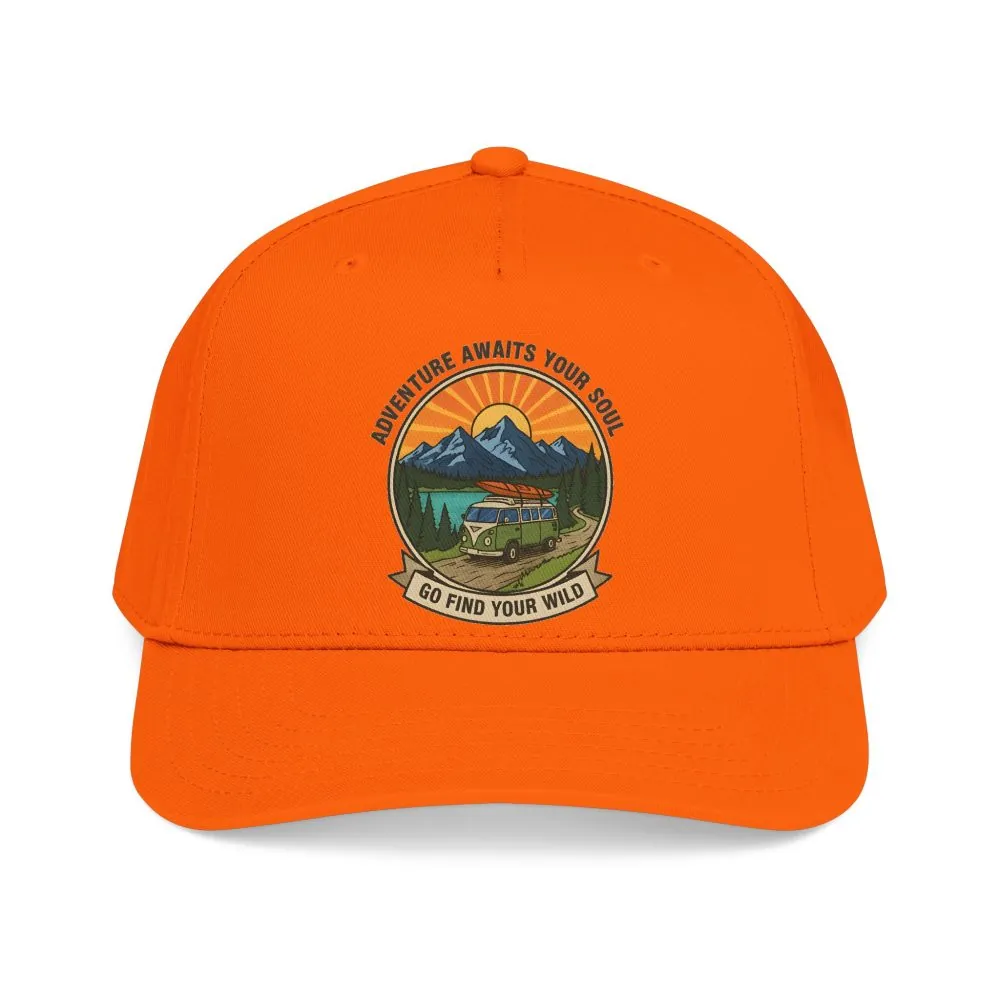 Baseball Cap — "Go Find Your Wild" Outdoor Patch