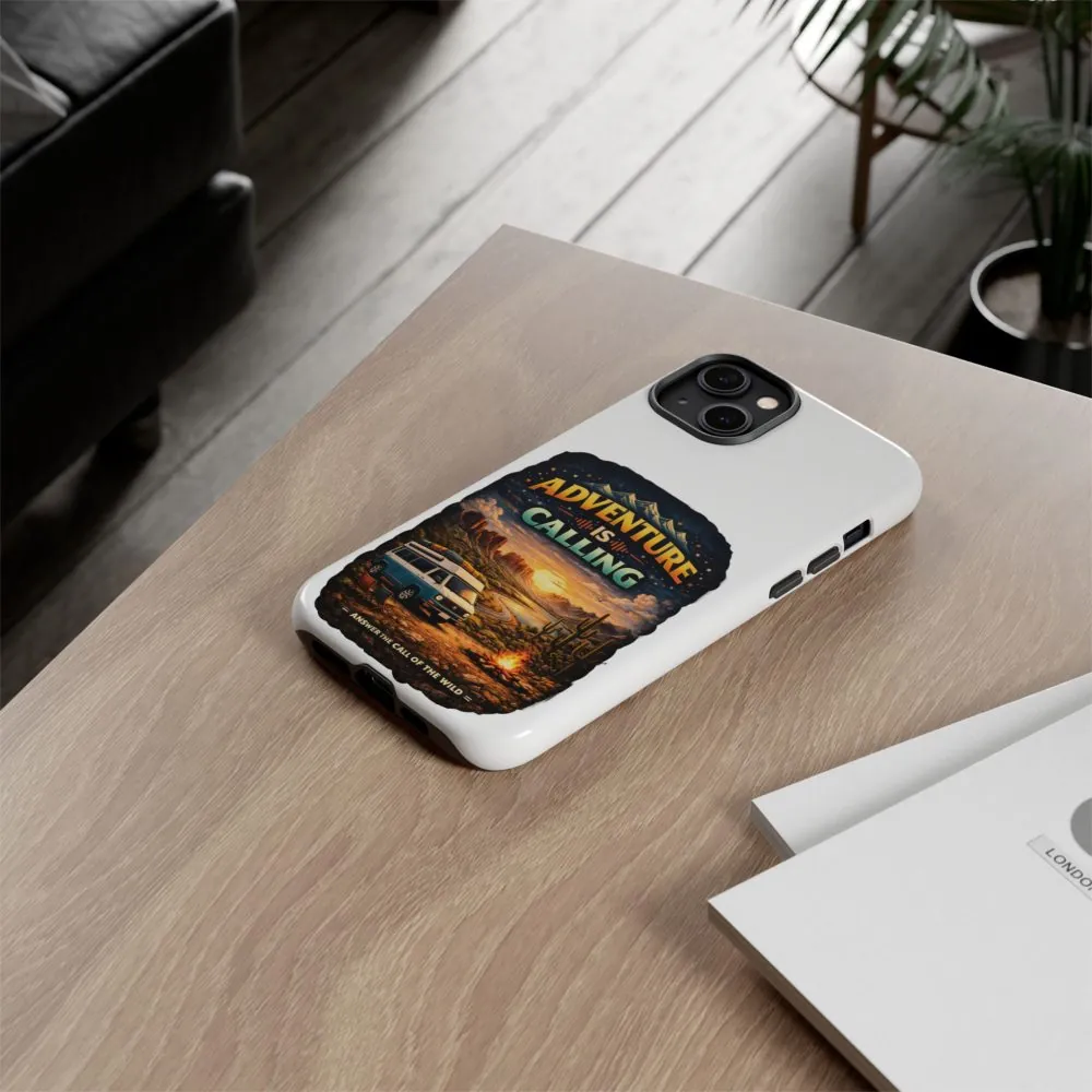 Phone Case — "Adventure Is Calling" (Design Scenic-Line)