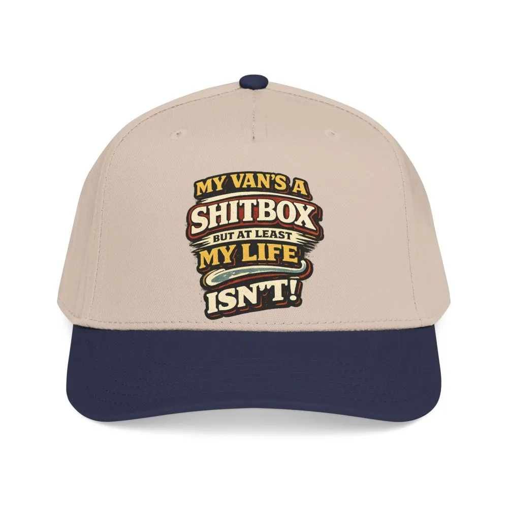 Baseball Cap - "My Van`s A Shitbox" Design F**K-Line
