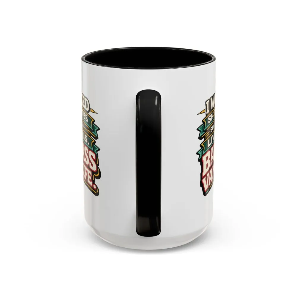 Accent Coffee Mug (11, 15oz) — "I Worked Shitty Jobs" Design F**K-Line