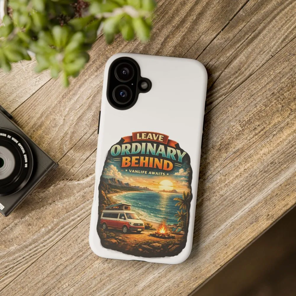 Phone Case — "Leave Ordinary Behind" (Design Scenic-Line)