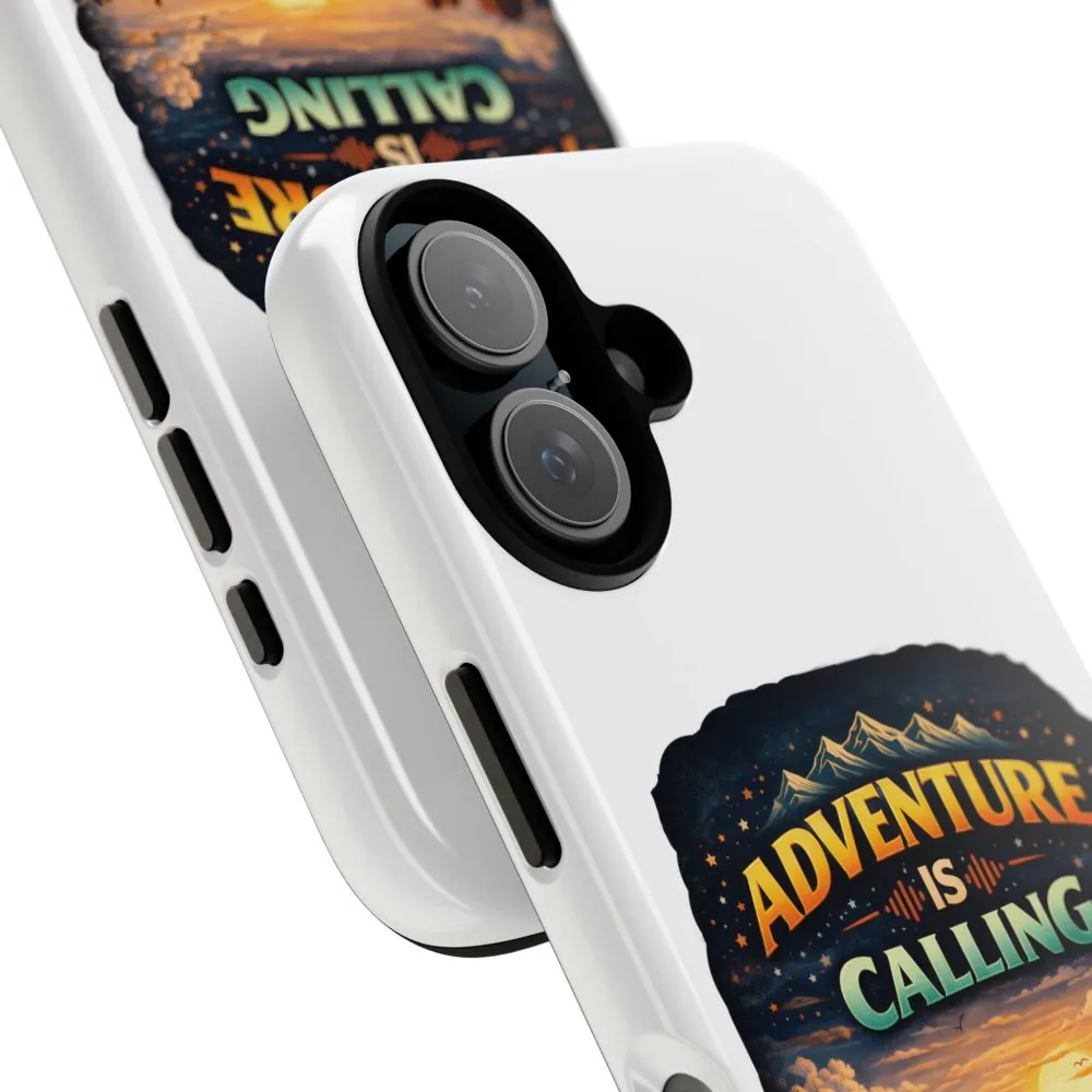 Phone Case — "Adventure Is Calling" (Design Scenic-Line)