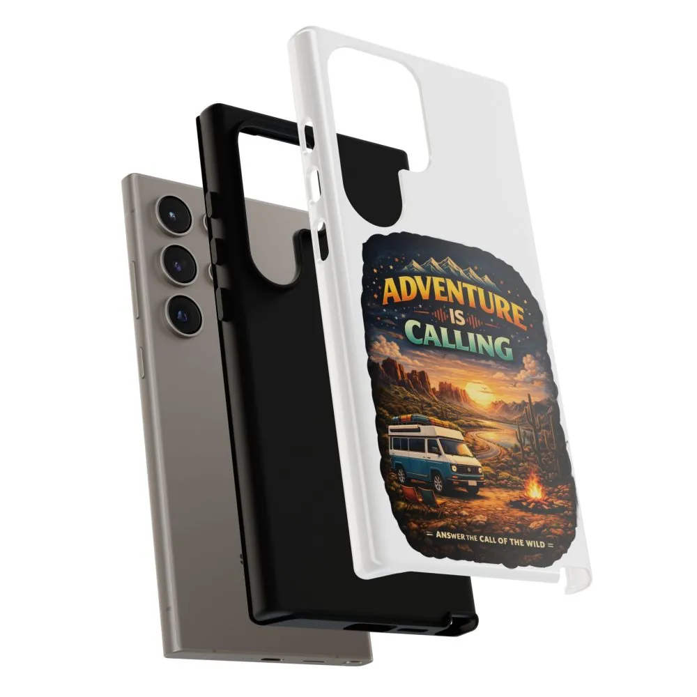Phone Case — "Adventure Is Calling" (Design Scenic-Line)