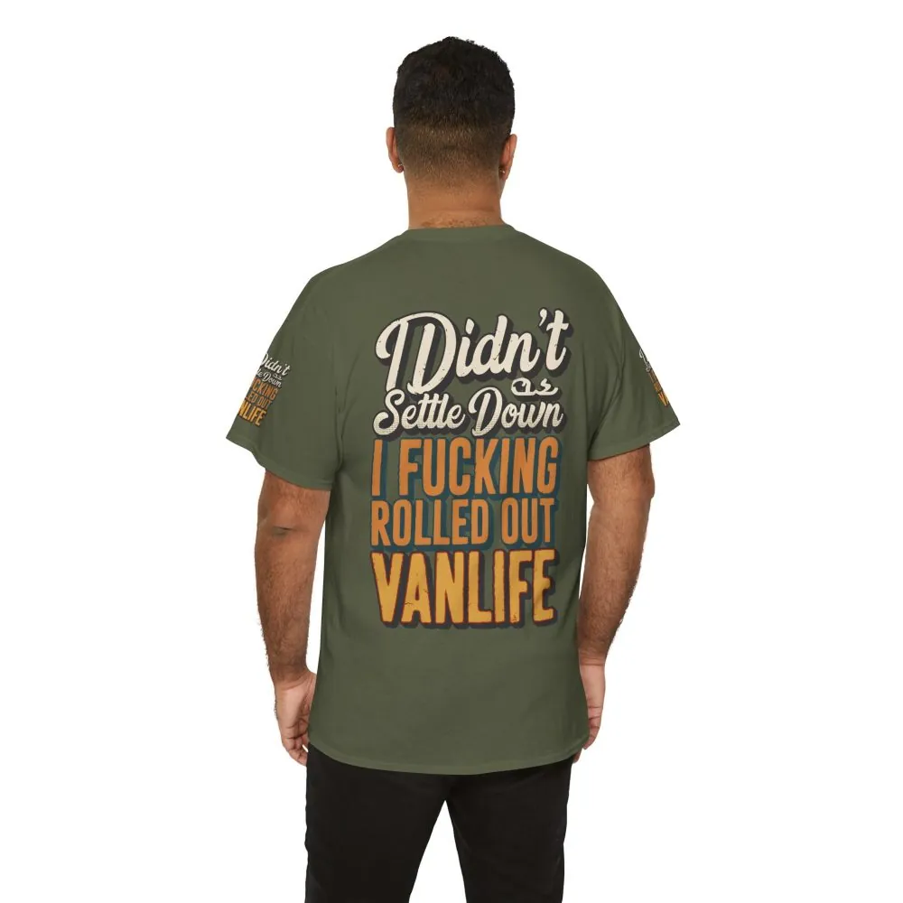 14218770976252805188_2048.jpeg Unisex Heavy Cotton Tee — "Dind´t Settle Down" Design F**K-Line