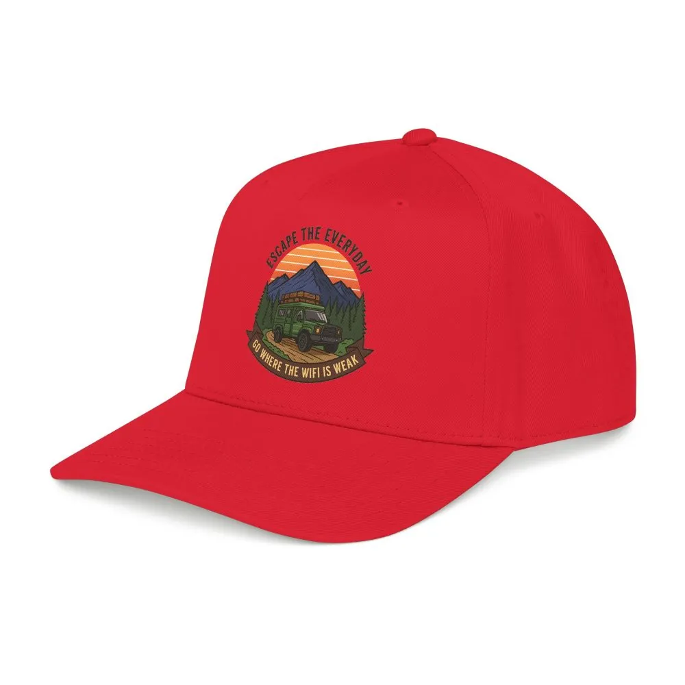 14246617095864332088_2048.jpeg Baseball Cap - 'Escape the Everyday' Off-Road Adventure Hat