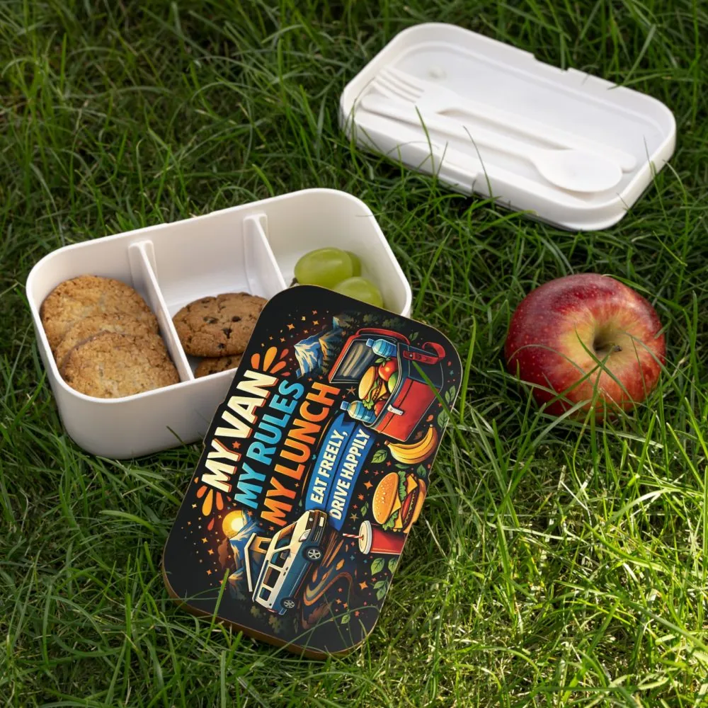 14247130754611785376_2048.jpeg Adventure Camper Bento Box — "My Van, My Rules, My Lunch" Camper Van Lunchbox