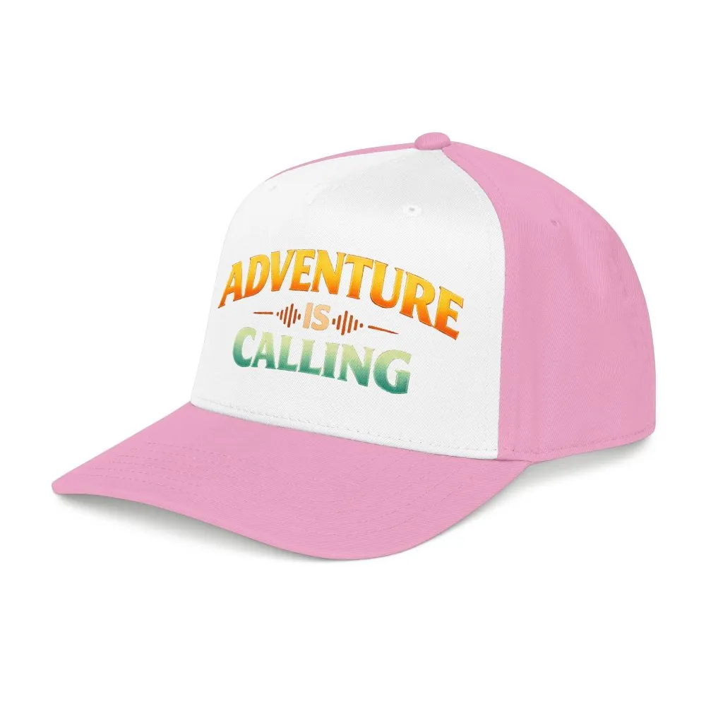 Baseball Cap - "Adventure Is Calling" Design Scenic-Line