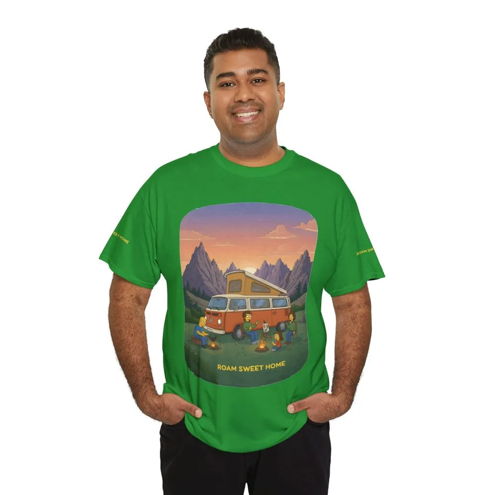 1433708429376115831_2048.jpeg Unisex Heavy Cotton Tee — "Roam Sweet Home" Design Sitcom-Line