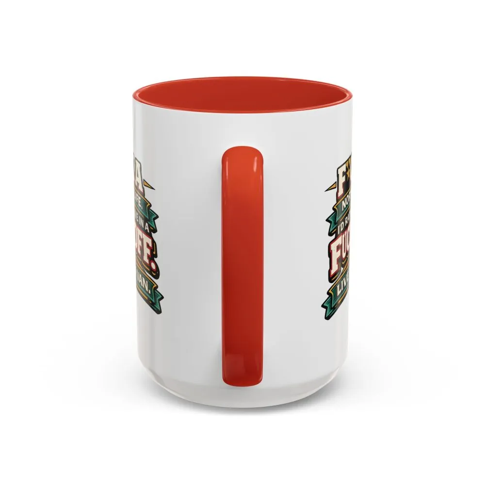 14428809104412885448_2048.jpeg Accent Coffee Mug (11, 15oz) — "Fuck A Normal Life" Design F**K-Line