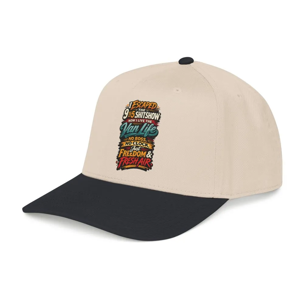 Baseball Cap - "I Escaped The 9 To 5" Design F**K-Line