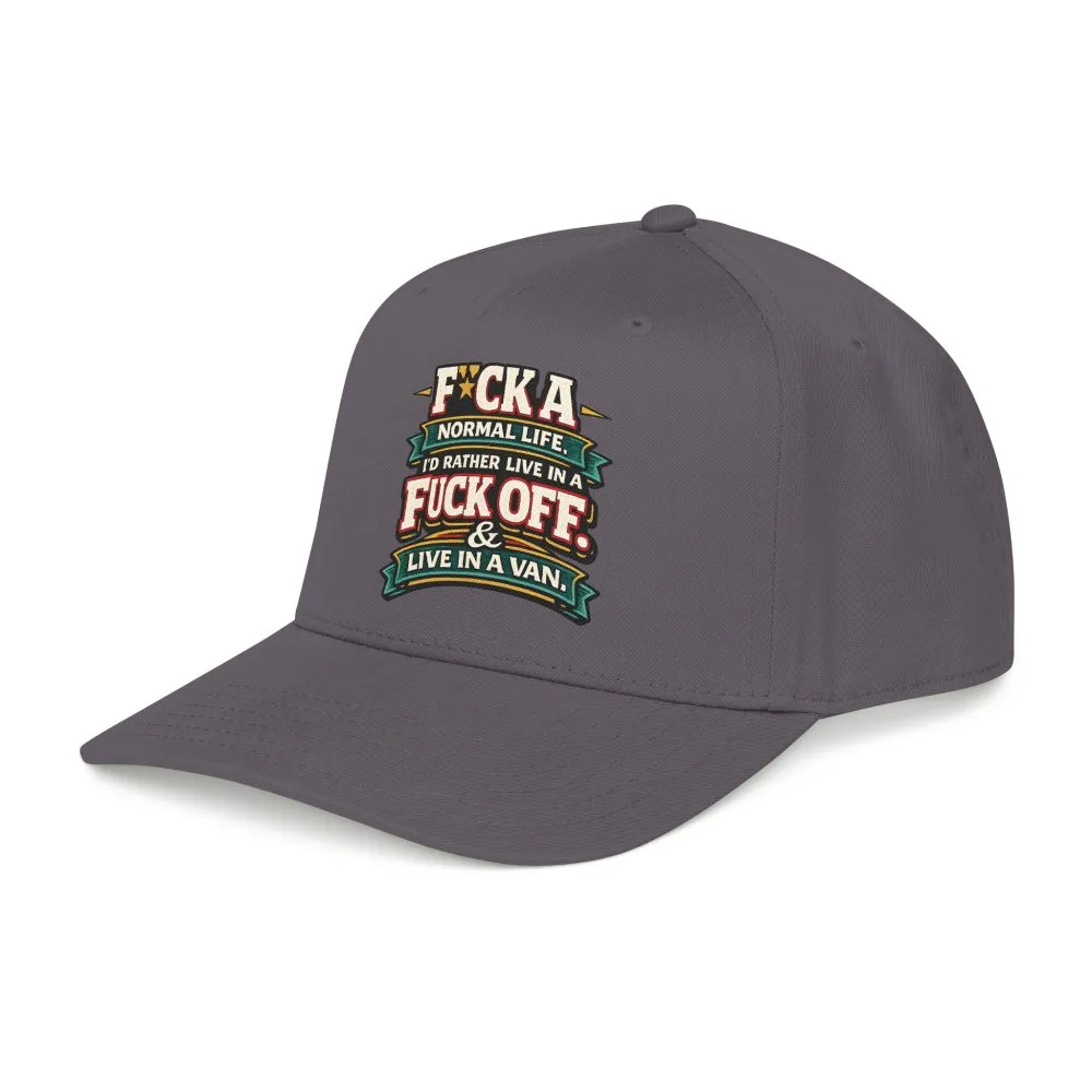 14460343335937824780_2048.jpeg Baseball Cap - "Fuck A Normal Life" Design F**K-Line