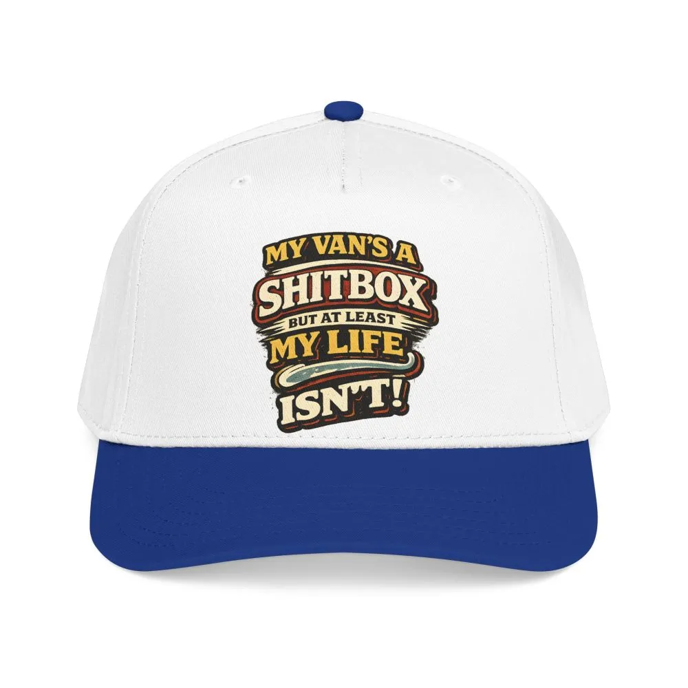 Baseball Cap - "My Van`s A Shitbox" Design F**K-Line