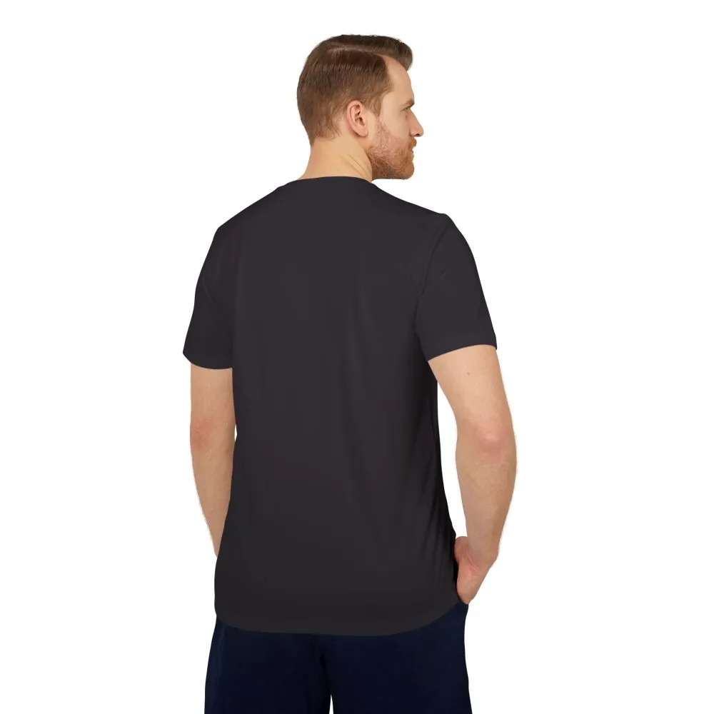 T-Shirt(Adidas) - 'Adventure Awaits-Go Where You Feel Most Alive' (Only Front printed)